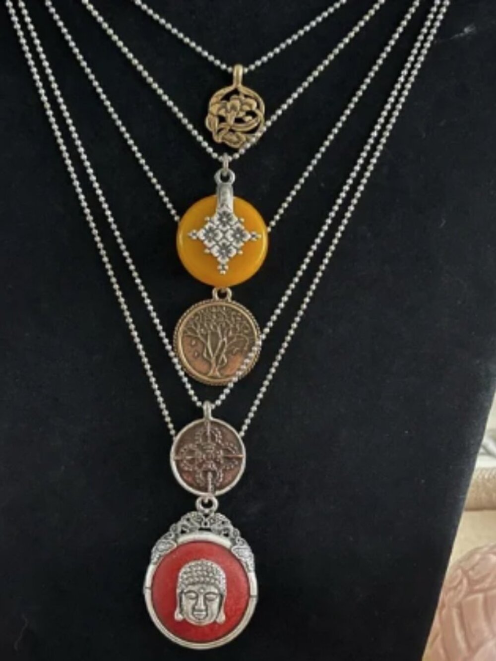 NWOT Lucky Brand layered necklace Lucky Brand